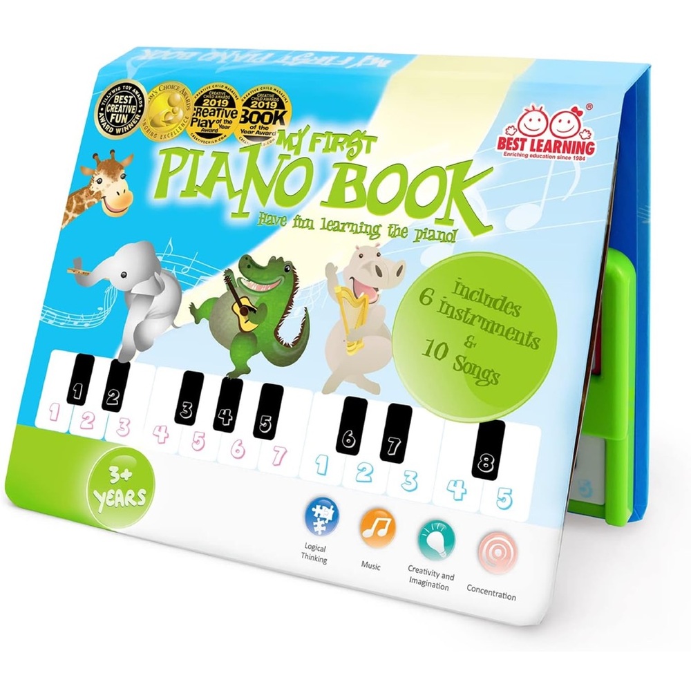 Best Learning My First Piano Book 6 instruments 10 songs educational toy EUC